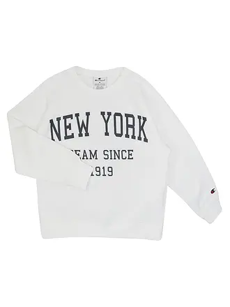 CHAMPION | Jogger fille 2 pièces, pull et pantalon | creme